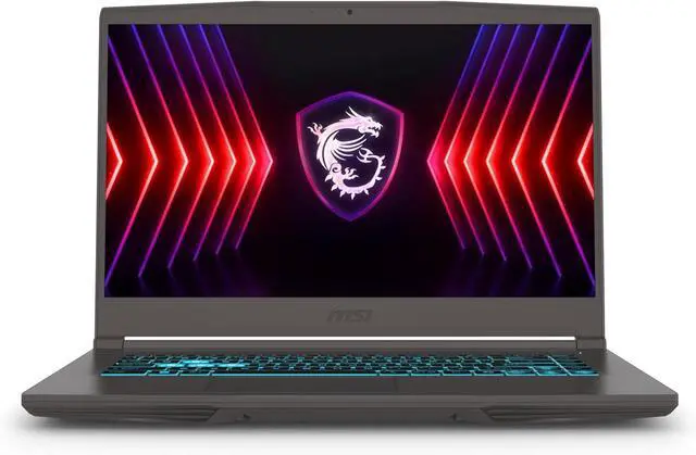 Alt view image 2 of 7 - MSI Thin A15 Gaming Laptop, 15.6" FHD 144Hz, AMD Ryzen 5 7535HS 6 Cores Processor, NVIDIA GeForce RTX 3050 4GB GDDR6, 32GB DDR5 4 TB PCIe SSD, WiFi 6E, Windows 11 Pro