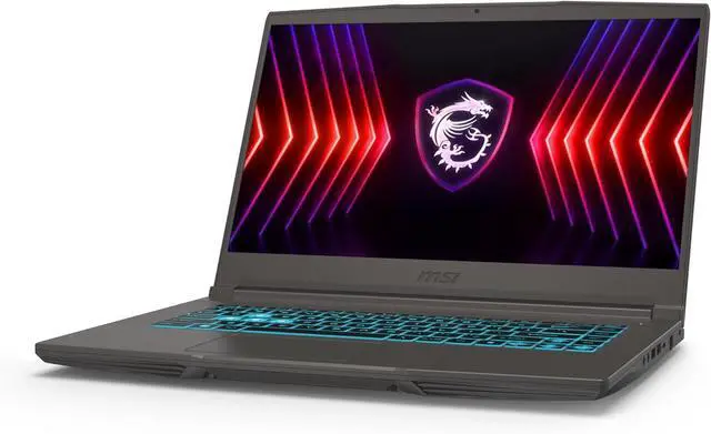 Alt view image 4 of 7 - MSI Thin A15 Gaming Laptop, 15.6" FHD 144Hz, AMD Ryzen 5 7535HS 6 Cores Processor, NVIDIA GeForce RTX 3050 4GB GDDR6, 32GB DDR5 4 TB PCIe SSD, WiFi 6E, Windows 11 Pro