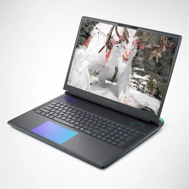 Alt view image 4 of 6 - Alienware 18 Gaming Laptop, 18" QHD+ 165Hz, Intel Core Ultra 9 275HX 24-Core Processor, GeForce RTX 5080, 16GB GDDR7, 32GB DDR5 4 TB PCIe SSD, Backlit KB, Windows 11 Pro