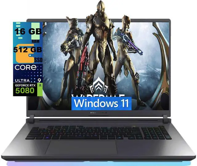 Main image of ASUS ROG Strix SCAR 18 Gaming Laptop, 18" 2.5K 240Hz, Intel Core Ultra 9 275HX 24 Cores Processor, GeForce RTX 5080 16GB GDDR7, 16GB DDR5 512GB PCIe SSD, Wi-Fi 7, Windows 11