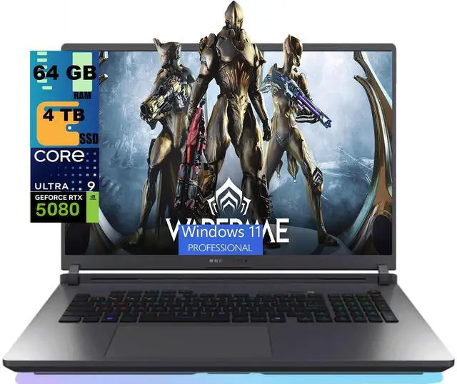Main image of ASUS ROG Strix SCAR 18 Gaming Laptop, 18" 2.5K 240Hz, Intel Core Ultra 9 275HX 24 Cores Processor, GeForce RTX 5080 16GB GDDR7, 64GB DDR5 4 TB PCIe SSD, Wi-Fi 7, Windows 11 Pro