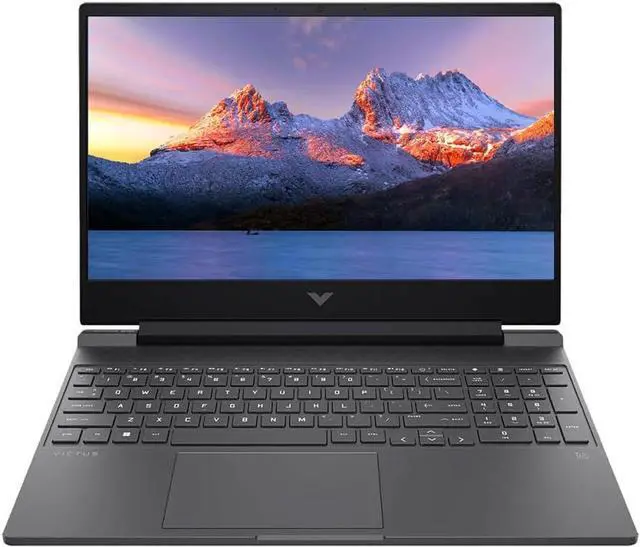 Alt view image 2 of 6 - HP Victus 15 Gaming Laptop, 15.6" FHD 144Hz, AMD Ryzen 5 8645HS 6 Cores Processor, NVIDIA GeForce RTX 4050 6GB GDDR6 Graphics, 64GB DDR5 4 TB PCIe SSD, Backlit KB, Windows 11 Pro