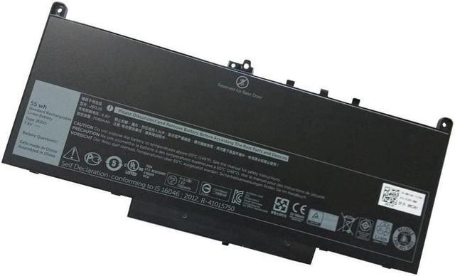 Main image of Greentech New 55Whr 451-BBSY, 451-BBSX, 451-BBSU battery - GreenTech 7.6V 55Whr battery for Dell Latitude E7270, Latitude E7470 WYWJ2, J60J5, R1V85, 5F08V