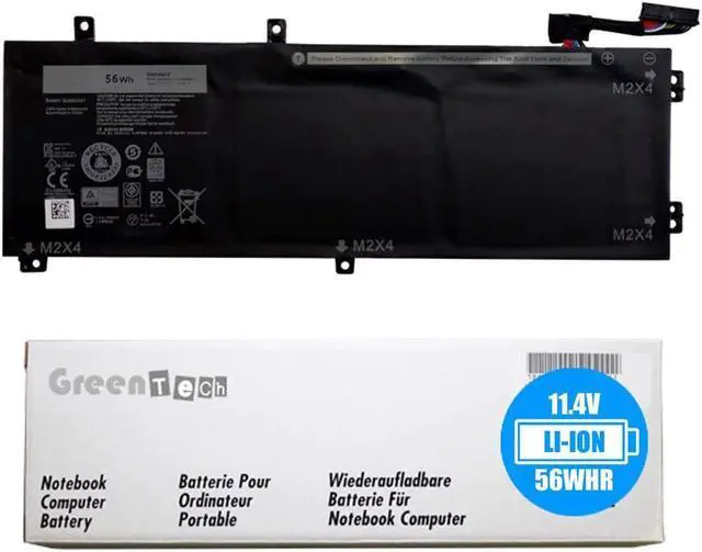 Main image of GreenTech H5H20 Replacement Battery for Dell XPS 9560 XPS 9570, Precision 5520 Precision 5530 - GreenTech 11.4V 56Whr 3 Cell Battery 6GPTY 62MJV M7R96 5D91C 05D91C