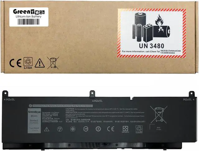 Main image of GREENTECH PKWVM BATTERY FOR DELL PRECISION 7550 7560 7750 7760 11.1V 95WHR 0CR72X C903V 447VR CN-0CR72X 3HK45 453-BBCQ
