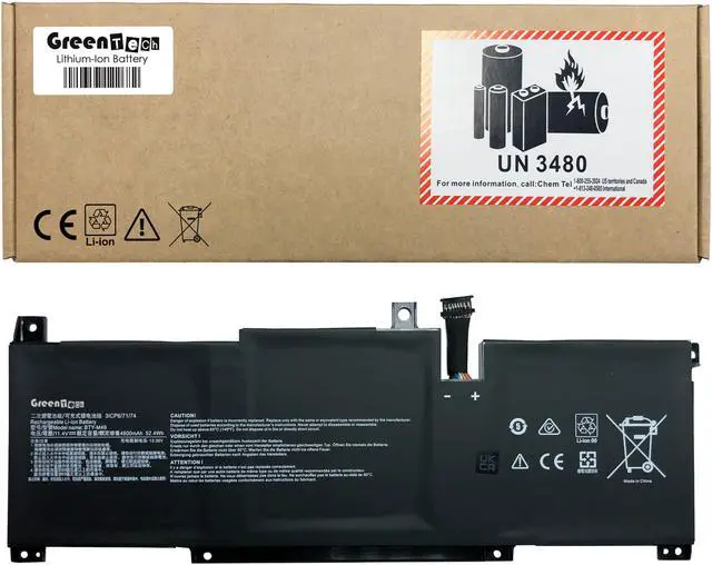 Main image of GREENTECH BTY-M49 BATTERY FOR MSI PRESTIGE 14 A10SC B10MW SUMMIT E14 A11SCS 11.4V 52.4WHR