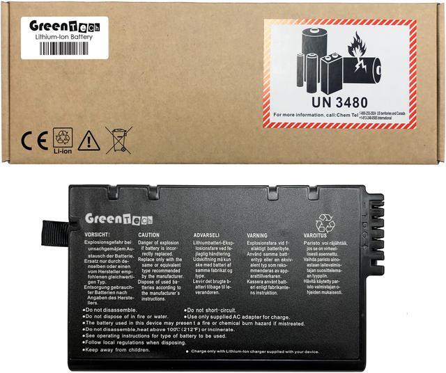Main image of GREENTECH DR-202 DR202 BATTERY FOR PHILIPS M8000 M8001A MP20 MP30 10.8V 94WH ACC-006-591 M4605A 338911120044