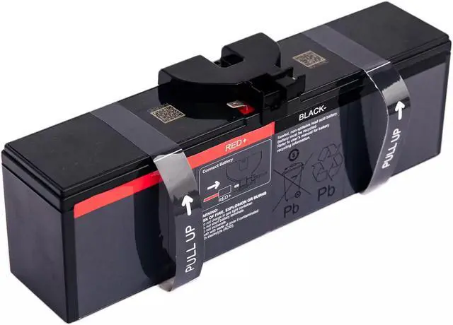 Main image of GREENTECH REPLACEMENT APCRBC162 BATTERY CARTRIDGE #162 FOR APC BN1350M2, BN1350M2-CA, BN1375M2, BR1350M2-LM, APCRBC162, SLA162, RBC162 - 24V 7AH