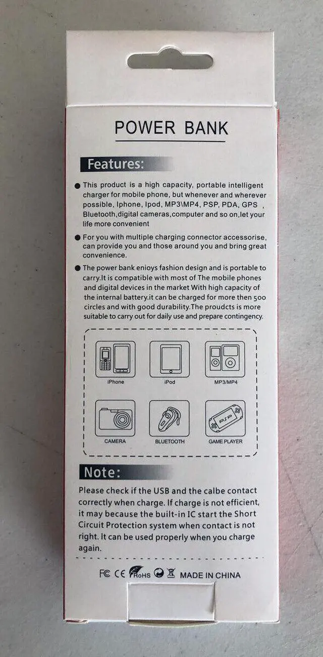 Alt view image 2 of 3 - GREENTECH ULTRA COMPACT 2200MAH POWER BANK FOR IPHONE, SAMSUNG, GOOGLE, ONE PLUS PHONE and more...