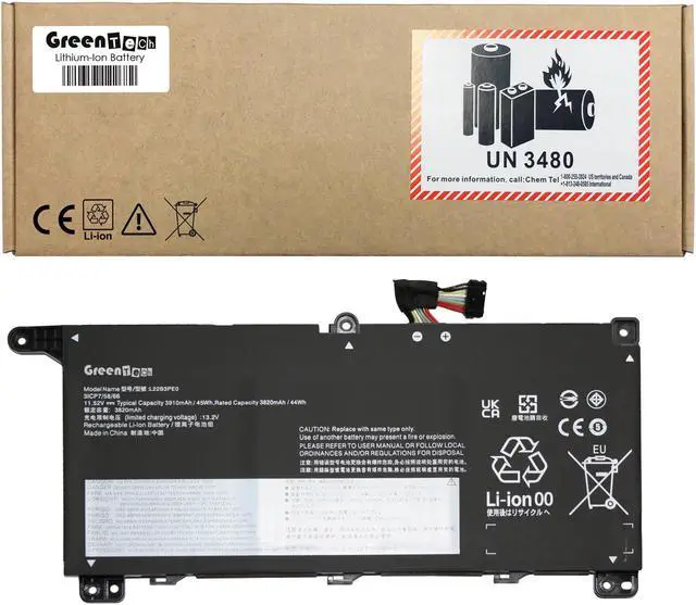 Main image of GREENTECH L22B3PE0 5B11L67327 BATTERY FOR LENOVO THINKBOOK 14 16 G6 G7 45WHR L22L3PE0 L22M3PE0 SB11N47467 5B11N47485 5B11N47495 5B11N47497 5B11N47501