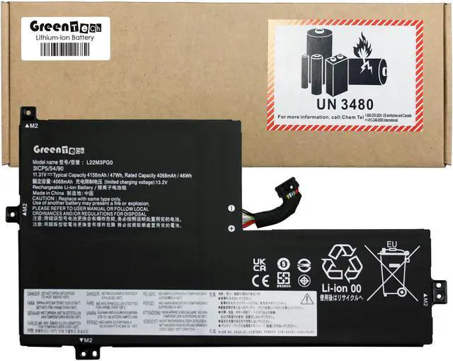 GREENTECH L22M3PG0 5B11K08432 BATTERY FOR LENOVO CHROMEBOOK 100E