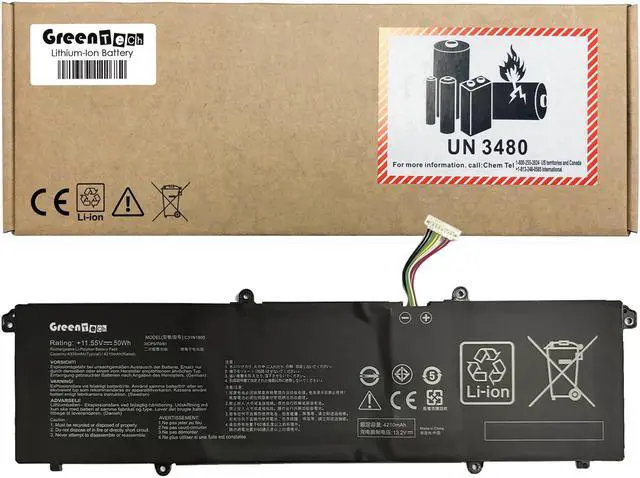 Main image of GREENTECH C31N1905 BATTERY FOR ASUS VIVOBOOK S330 S333 M433 S433 S533 S521 V533F K533F 11.5V 50WH 0B200-03580200