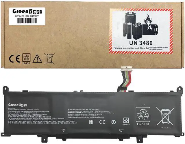 Main image of GREENTECH RX03XL N70706-005 BATTERY FOR HP ELITEBOOK 640 G11 ELITEBOOK 645 G11 ELITEBOOK 660 G11 PROBOOK 440 G11 PROBOOK 445 G11 PROBOOK 465 G11 11.58V 56WHR N70706-001 N69453-271 TPN-DB1Z HSTNN-WB0H