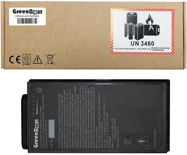 Main image of GREENTECH BP3S1P3220-P GBM3X3 BATTERY FOR GETAC A140 TABLET 10.8V 35WH 441140100007 242140100002 3ICP9/38/64