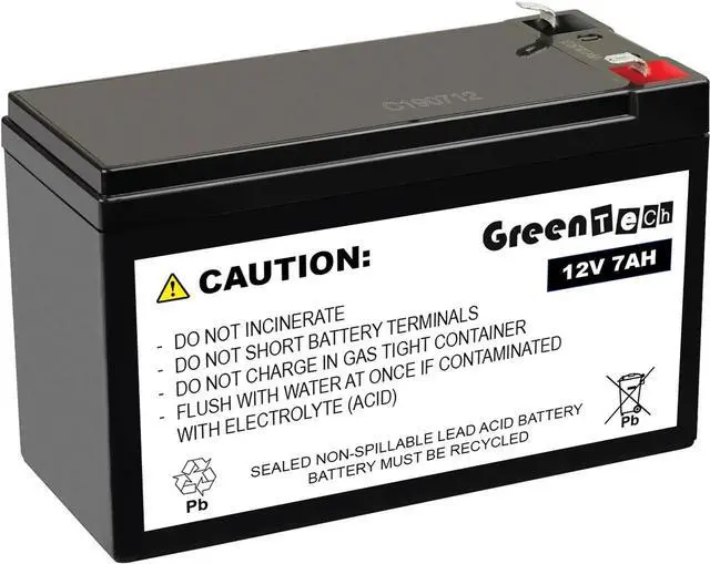 Main image of GREENTECH COMPATIBLE RB1270 SLA BATTERY FOR CYBERPOWER EC550G EC650LCD EC750G EC850LCD ST900U SX950U AVRG750LCD AVRG750 CP585LCD CP685AVRG RB1270B RB1270A