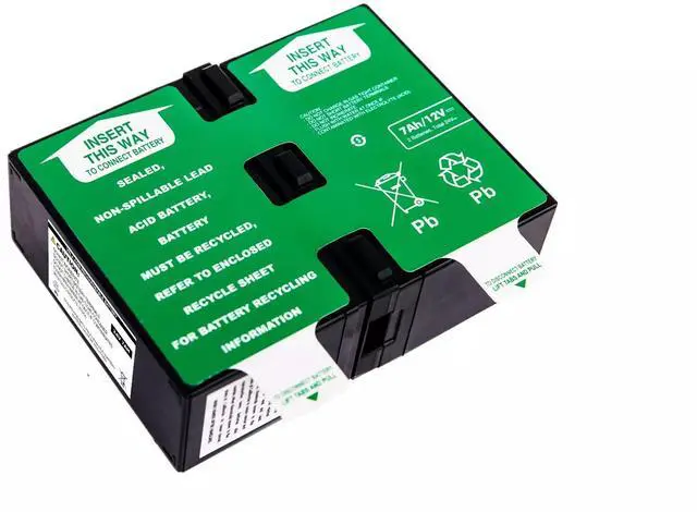 Main image of GREENTECH COMPATIBLE APCRBC123-24V7AH SLA BATTERY FOR APC BX1350 BX1350M-LM60 SMT750RM2UCNC SMT750RM2UC 24V 7AH REPLACES APCRBC123 RBC123 Battery Cartridge #123