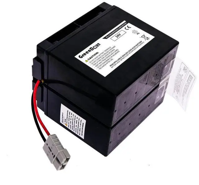 Alt view image 2 of 3 - GREENTECH COMPATIBLE RBC7 24V18AH SLA BATTERY FOR APC SMART-UPS SMT1500C, SMT1500CNC, SMT1500CUS, SMT1500X93, SUA1000XLI 24V 18AH REPLACES RBC7 Battery Cartridge #7 SLA7 RBC 7