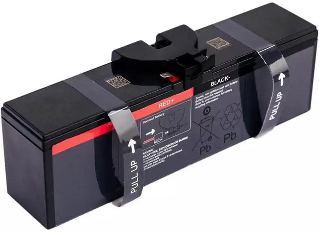 Alt view image 4 of 4 - GREENTECH REPLACEMENT APCRBC161 BATTERY CARTRIDGE #161 FOR APC BN1500M2, BN1500M2-CA, BR1350MS, BR1350MS-TW, BR1500M2-LM, BR1200SI, APCRBC161, RBC161 - 24V 7AH