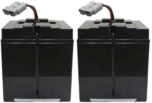 Alt view image 3 of 4 - GREENTECH COMPATIBLE RBC55 24VDC SLA BATTERY FOR APC SMART-UPS SMT2200C, SMT2200CUS, SMT2200US, SMT3000C, SMT3000CUS, SUA5000RMT5U, SUA3000UXI, SUA48XLBP REPLACES BATTERY CARTRIDGE #55 SLA55 RBC55