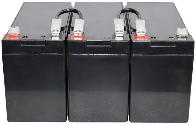 Alt view image 2 of 4 - GREENTECH COMPATIBLE RB1290X3B SLA BATTERY FOR CYBERPOWER UPS M1100XL - 36VDC (12V, 9AH X 3)