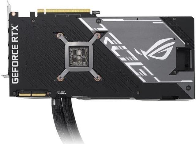 ASUS ROG Strix LC NVIDIA GeForce RTX 3090 Ti Edition Gaming Graphics Card  (PCIe 4.0, 24GB GDDR6X, HDMI 2.1, 240mm Radiator,560mm tubing, GPU TWEAK