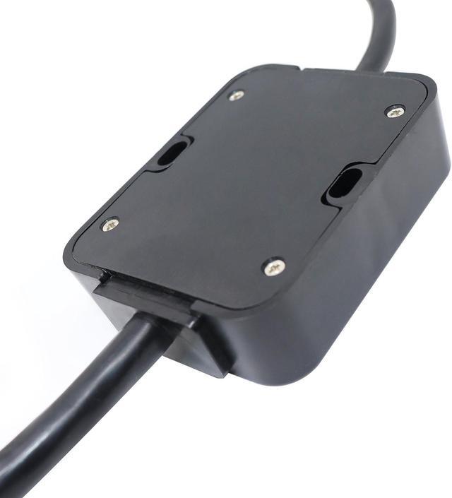 Alt view image 5 of 5 - CARROFIX Trailer Light Converter European Round 7-Pin Connector to US 4-Way Flat Pin Plug