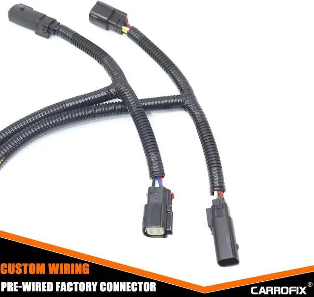 Alt view image 5 of 6 - Custom Fit Blade Quick Connect Wiring Harness Adapter for LED Tailgate Light Bar