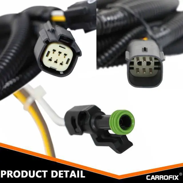 Alt view image 2 of 6 - Custom Fit Blade Quick Connect Wiring Harness Adapter for LED Tailgate Light Bar