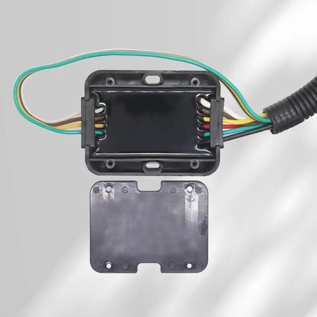 Alt view image 7 of 7 - CARROFIX Custom-Fit Vheicle Wiring Kit with 4 Way Flat Trailer Connector for 2012-2015 Honda Pilot with Factory Tow Package