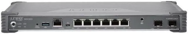 Alt view image 2 of 2 - Juniper Networks - SRX300-SYS-JB - Juniper SRX300 Router - 6 Ports - Management Port - 2 Slots - Gigabit Ethernet