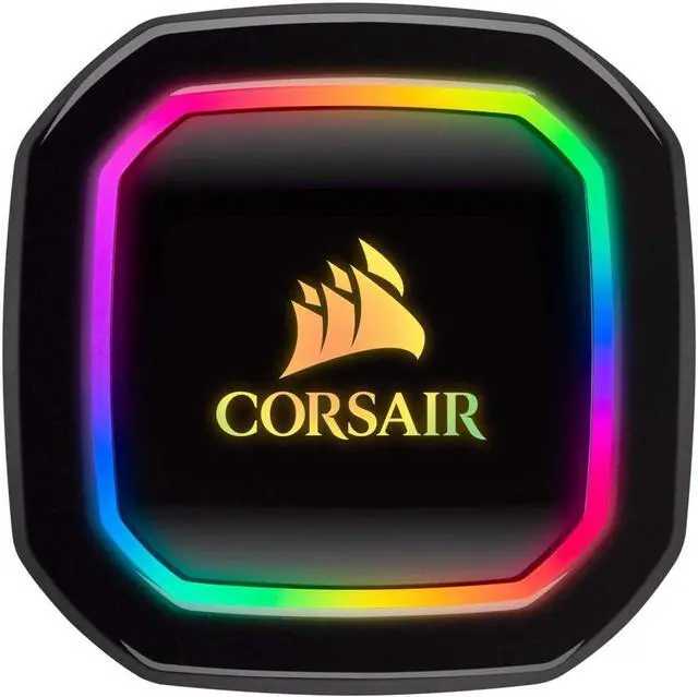 Alt view image 16 of 19 - CORSAIR iCUE H100i RGB PRO XT, 240mm Radiator, Dual 120mm PWM Fans, Software Control, Liquid CPU Cooler, CW-9060043-WW LGA 1700 Compatible