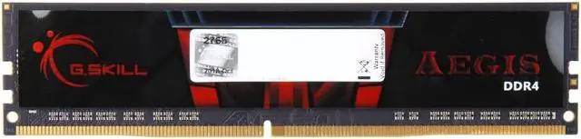 Alt view image 4 of 5 - G.SKILL Aegis 16GB DDR4 2666 (PC4 21300) Desktop Memory Model F4-2666C19S-16GIS