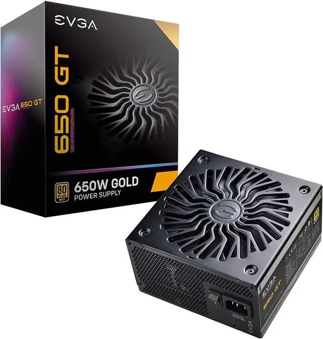 Alt view image 10 of 15 - EVGA SuperNOVA 650 GT, 80 Plus Gold 650W, Fully Modular, Auto Eco Mode with FDB Fan, 100% Japanese Capacitors, 7 Year Warranty, Includes Power ON Self Tester, Compact 150mm Size, 220-GT-0650-Y1