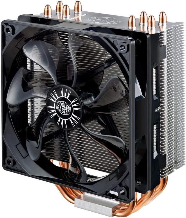 Alt view image 9 of 20 - Cooler Master Hyper 212 Evo CPU Cooler, 4 CDC Heatpipes, 120mm PWM Fan, Aluminum Fins for AMD Ryzen/Intel LGA1200/1151