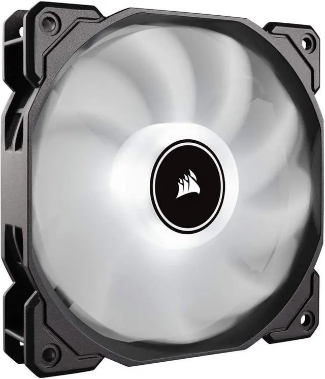 Alt view image 13 of 17 - Corsair AF Series AF120 LED (2018) CO-9050079-WW White LED Case Fan, Single Pack.