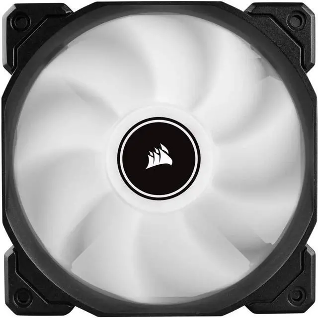 Alt view image 15 of 17 - Corsair AF Series AF120 LED (2018) CO-9050079-WW White LED Case Fan, Single Pack.