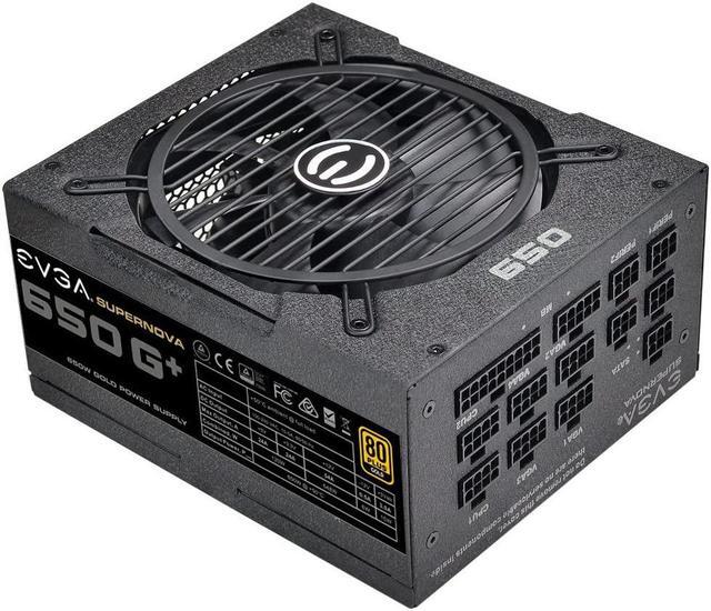 Alt view image 12 of 20 - EVGA SuperNOVA 650 G+, 80 Plus Gold 650W, Fully Modular, FDB Fan, 10 Year Warranty, Includes Power ON Self Tester, Power Supply 120-GP-0650-X1