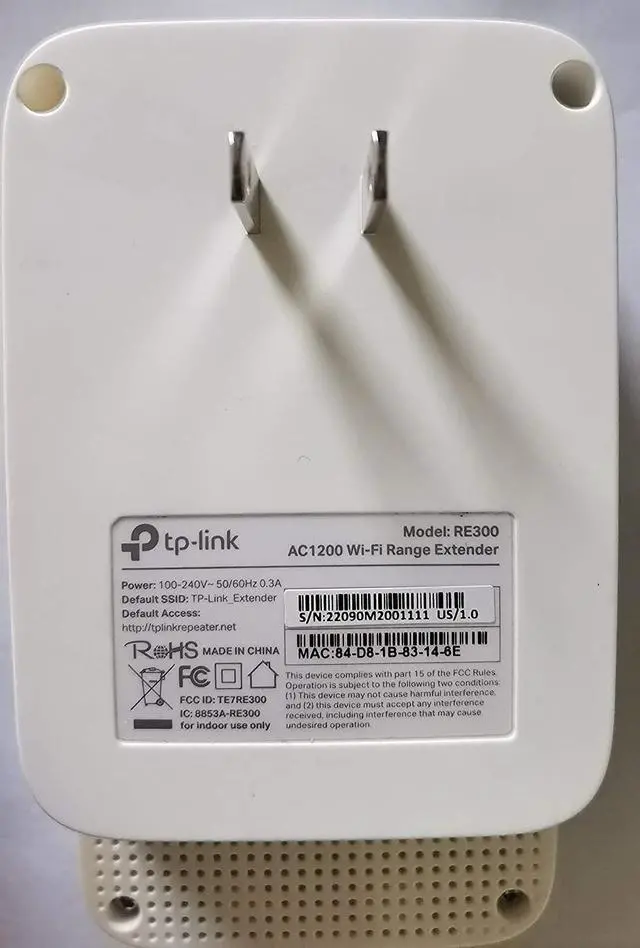 Alt view image 13 of 15 - TP-Link AC1200 WiFi Extender (RE300), Covers Up to 1500 Sq.ft and 25 Devices, Up to 1200Mbps, Supports OneMesh, Dual Band Internet Repeater, Range Booster