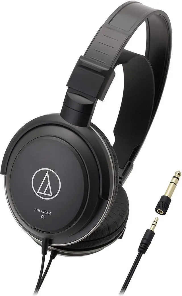 Alt view image 2 of 5 - Audio-Technica SonicPro ATH-AVC200 Dynamic Over-Ear Headphones