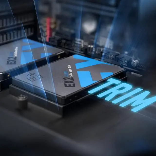 Alt view image 7 of 10 - Team Group EX2 2.5" 512GB SATA III 3D NAND Internal Solid State Drive (SSD) T253E2512G0C101