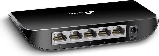 Alt view image 9 of 13 - TP-Link 5 Port Gigabit Ethernet Network Switch | Plug and Play | Desktop or Wall-Mount | Plastic Case Ethernet Splitter | Fanless | Traffic Optimization | Unmanaged (TL-SG1005D)