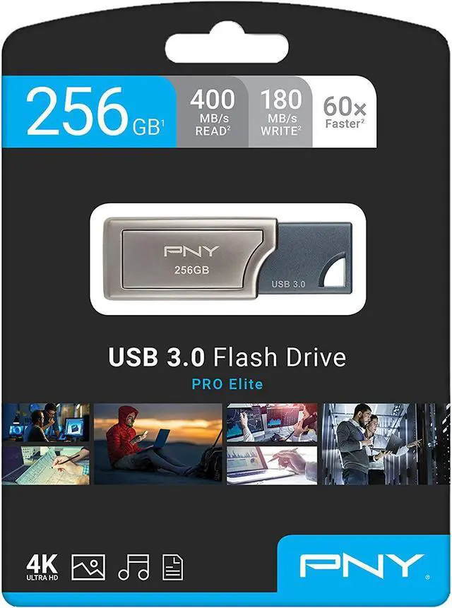 Alt view image 10 of 12 - PNY 256GB Pro Elite USB 3.0 Flash Drive, Speed Up to 400MB/s (P-FD256PRO-GE)