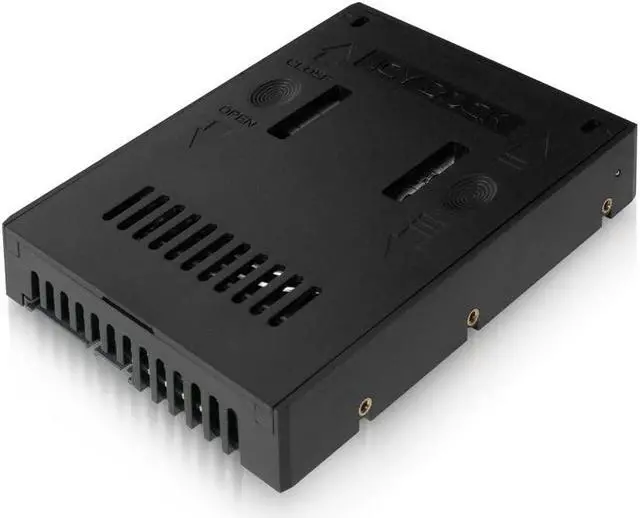 Alt view image 7 of 12 - Icy Dock MB882SP-1S-2B | 2.5" to 3.5" SAS / SATA HDD & SSD Converter / Mount / Kit / Adapter | EZConvert