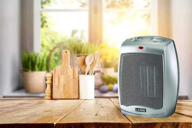 Alt view image 11 of 12 - Lasko 754200 Ceramic Heater with Adjustable Thermostat