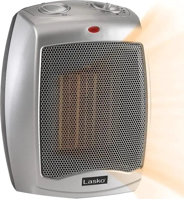 Alt view image 12 of 12 - Lasko 754200 Ceramic Heater with Adjustable Thermostat