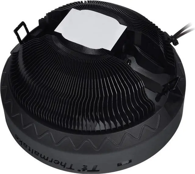 Alt view image 20 of 20 - Thermaltake UX100 5V Motherboard Sync High Airflow Hydraulic Bearing ARGB Lighting CPU Cooler