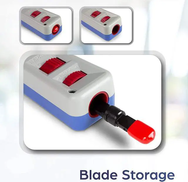 Alt view image 4 of 6 - TRENDnet Punch Down Tool With 110 And Krone Blade, Insert & Cut Terminations In One Operation, Precision Blades Are Interchangeable & Reversible, Network Punch Tool, Grey, TC-PDT