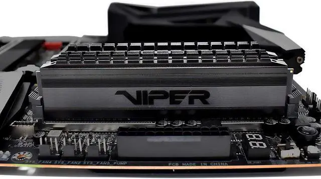 Alt view image 7 of 11 - Patriot Viper 4 Blackout Series 8GB (2 x 4GB) 288-Pin DDR4 SDRAM DDR4 3000 (PC4 24000) AMD Compatible Desktop Memory Model PVB48G300C6K