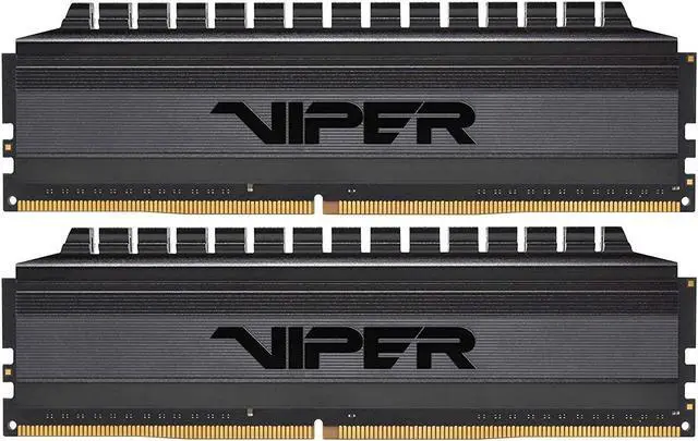 Alt view image 9 of 11 - Patriot Viper 4 Blackout Series 8GB (2 x 4GB) 288-Pin DDR4 SDRAM DDR4 3000 (PC4 24000) AMD Compatible Desktop Memory Model PVB48G300C6K