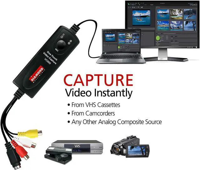 Alt view image 9 of 13 - DIAMOND VC 500 VIDEO RECORDER